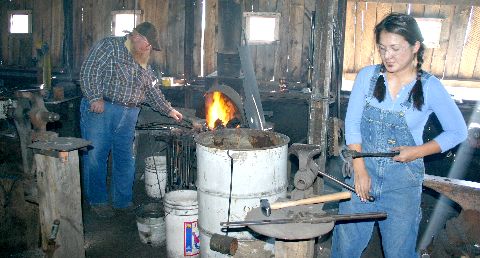 Turley Forge Blacksmith School